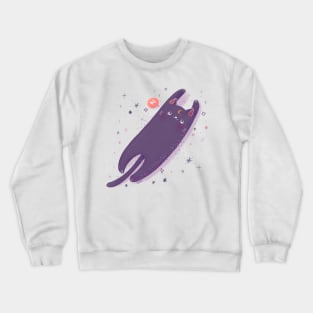 Sleepy Luna Crewneck Sweatshirt